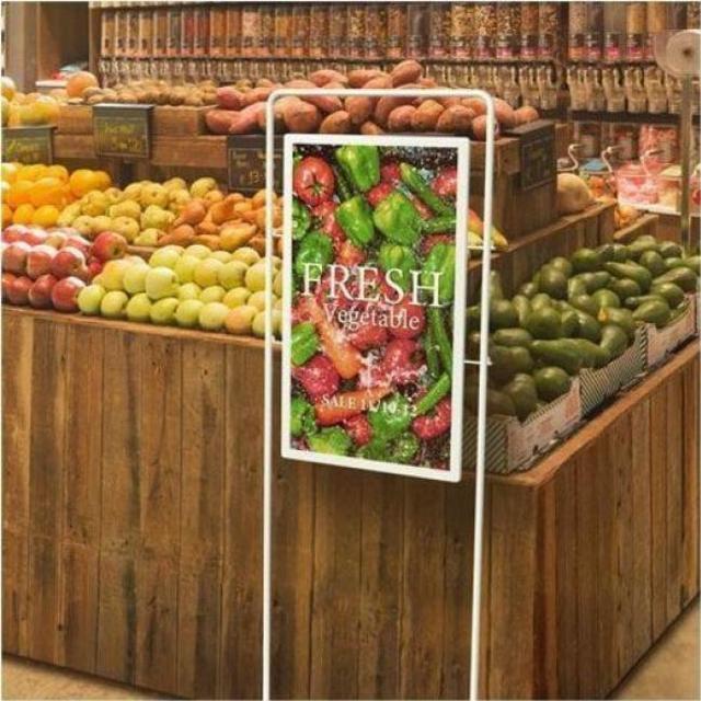 Alt view image 9 of 10 - Sharp 25.3" LCD 8192x6144 16:9 ePaper Digital Signage Display EP-C251