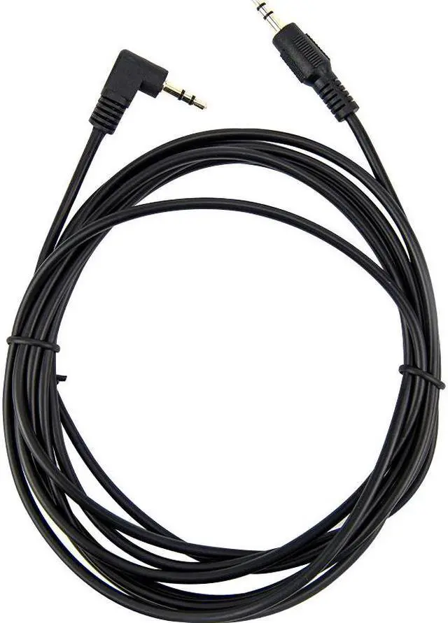 Alt view image 12 of 16 - Rocstor Y10C194-B1 10Ft Slim 3.5Mm To Right Angle Sterio Audio Cable Black