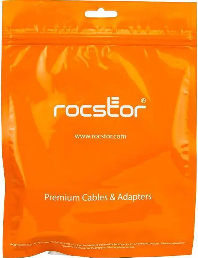 Alt view image 13 of 16 - Rocstor Y10C194-B1 10Ft Slim 3.5Mm To Right Angle Sterio Audio Cable Black