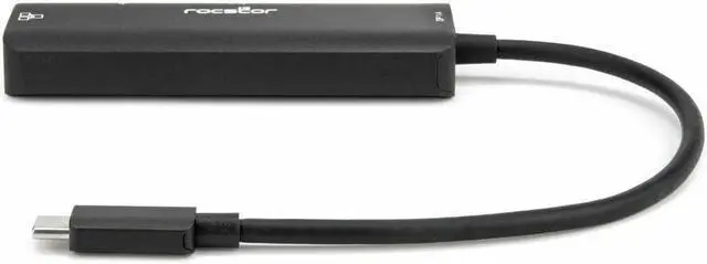 Alt view image 6 of 9 - Rocstor Premium USB Type-C 4-in-1 4K Multiport Adapter - for Desktop PC/Notebook/Tablet/Smartphone/Monitor - Charging Capability - USB Type C - 4K @ 60Hz, 4K, 4K UHD - 3840 x 2160 - 2 x USB Ports - 1