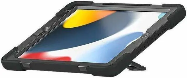 Alt view image 4 of 6 - CODi Rugged Carrying Case for 13" Apple iPad Pro 13 (2024) Tablet - Drop Resistant, Shock Absorbing, Shock Resistant, Chemical Resistant, Disinfectant Resistant, Bump Resistant, Damage Resistant