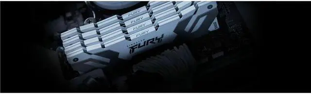 Alt view image 3 of 14 - Kingston FURY Renegade RAM Module - 24 GB - DDR5-8400/PC5-67200 DDR5 SDRAM - 8400 MHz Single-rank Memory - CL40 - 1.45 V - On-die ECC - Unbuffered - 288-pin - DIMM - Lifetime Warranty