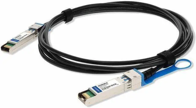 Alt view image 3 of 11 - AddOn Mellanox MCP2M00-A002 Compatible TAA Compliant 25GBase-CU SFP28 to SFP28 Direct Attach Cable (Passive Twinax, 2m)