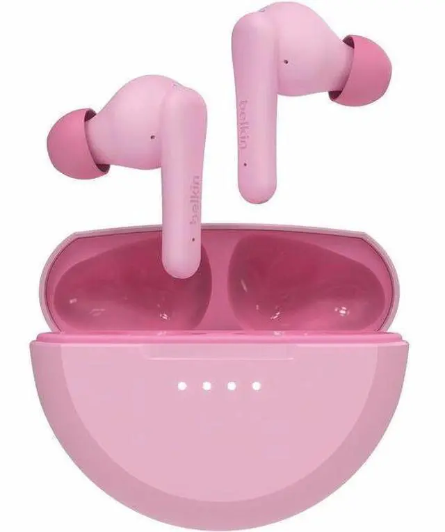 Main image of Belkin SoundForm Nano 2 Wireless Earbuds for Kids - Pink