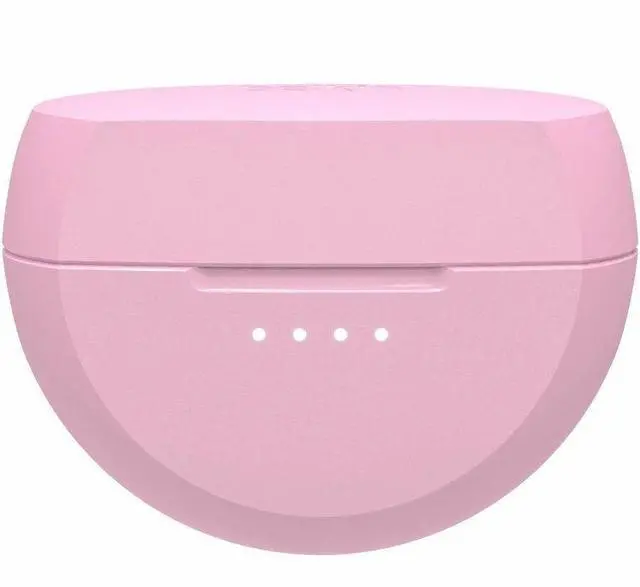Alt view image 2 of 8 - Belkin SoundForm Nano 2 Wireless Earbuds for Kids - Pink