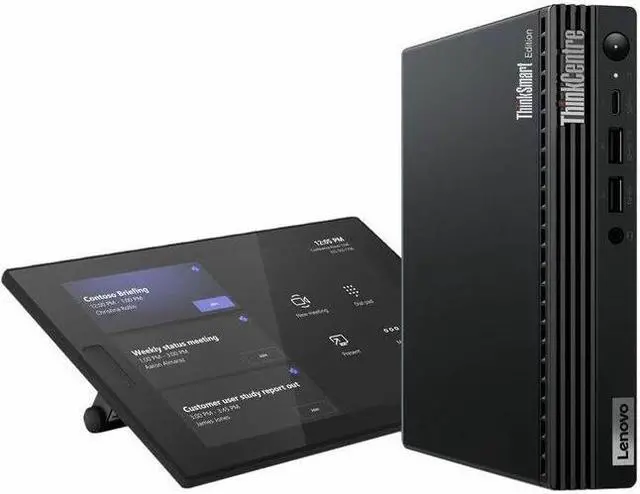 Alt view image 2 of 10 - Lenovo ThinkSmart Tiny Kit - video conferencing kit (12XH0008US)