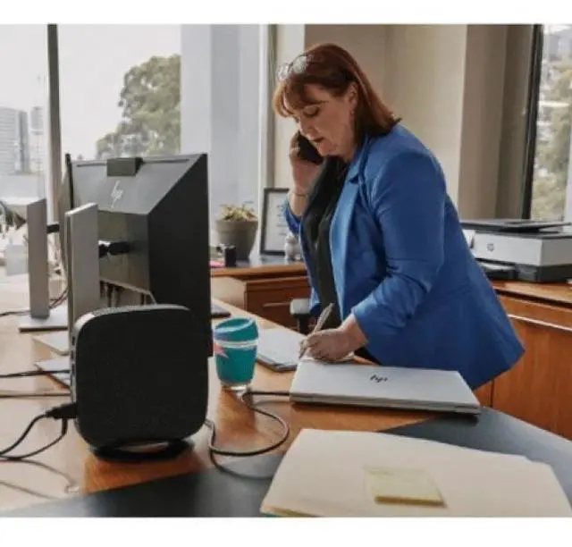 Alt view image 5 of 8 - HP T550 Thin Client Intel Celeron J6412 2.00GHz 4GB 32GB KB/Mouse ThinPro OS