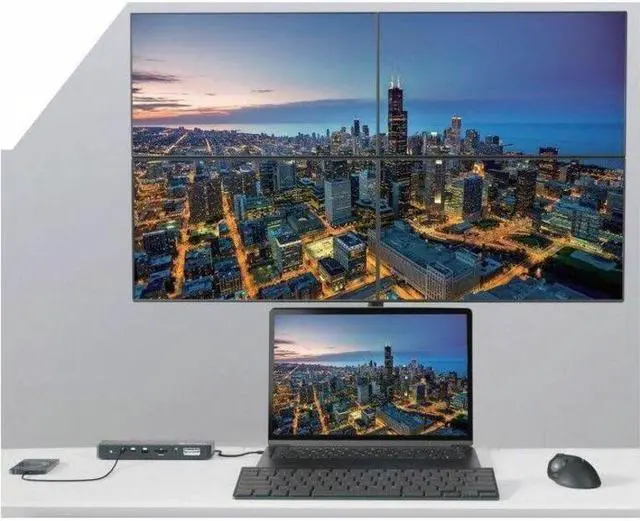 Alt view image 2 of 13 - Kensington SD5910T Docking Station - for Desktop PC/Notebook/Tablet/Smartphone/Monitor/Memory Card Reader/Solid State Drive/Smartwatch - Charging Capability - Memory Card Reader - SD, microSD - 149.10