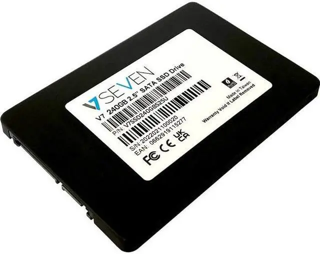 Alt view image 8 of 12 - V7 V7SSD240GBS25U 240GB 2.5" SATA Internal Solid State Drive