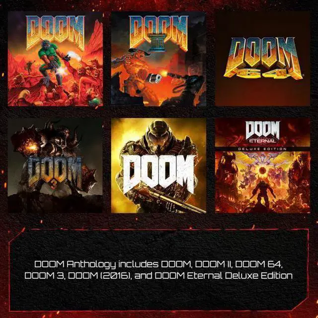 Alt view image 4 of 7 - Doom Anthology Steam - For PC - Rated M+17 (Mature) - First Person Shooter - Includes: Exclusive SteelBook and a 5 inch replica of the BFG