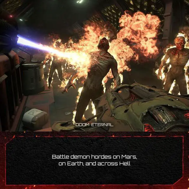 Alt view image 7 of 7 - Doom Anthology Steam - For PC - Rated M+17 (Mature) - First Person Shooter - Includes: Exclusive SteelBook and a 5 inch replica of the BFG