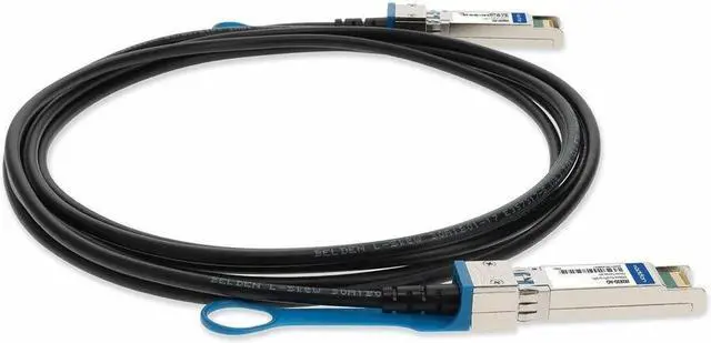 Alt view image 11 of 16 - AddOn HP J9283D Compatible TAA Compliant 10GBase-CU SFP+ to SFP+ Direct Attach Cable (Passive 3m) -