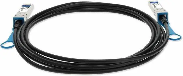 Alt view image 13 of 16 - AddOn HP J9283D Compatible TAA Compliant 10GBase-CU SFP+ to SFP+ Direct Attach Cable (Passive 3m) -