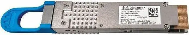 Main image of Mellanox 400GbE QSFP-DD DR4 1310nm Optical Transceiver MMS1V00WM