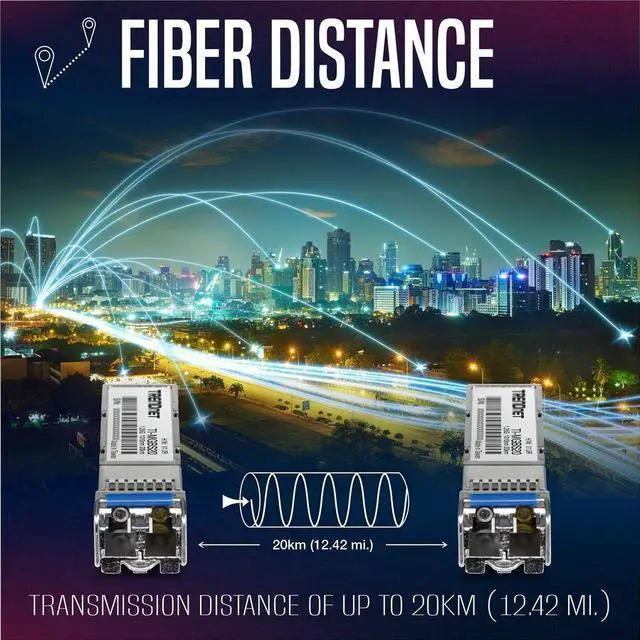 Alt view image 9 of 10 - TRENDnet TI-MGBS20, 1000Base-LX Industrial SFP Single- Mode LC Module (20km), Lifetime Protection