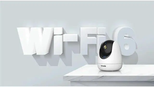 Alt view image 7 of 9 - Tenda RP3 Pro 3 Megapixel Network Camera - Color - 32.81 ft Infrared Night Vision - H.264, H.265 - 2304 x 1296 - 4 mm Fixed Lens - 30 fps - CMOS - Wi-Fi - Desk Mount, Ceiling Mount - Alexa Supported -