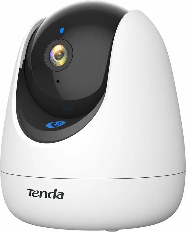 Alt view image 6 of 9 - Tenda RP3 Pro 3 Megapixel Network Camera - Color - 32.81 ft Infrared Night Vision - H.264, H.265 - 2304 x 1296 - 4 mm Fixed Lens - 30 fps - CMOS - Wi-Fi - Desk Mount, Ceiling Mount - Alexa Supported -