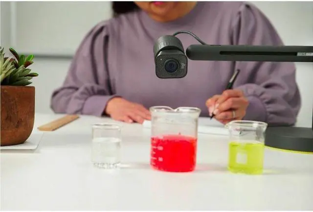 Alt view image 3 of 9 - Logitech Adjustable Content Camera for Teaching & Demonstrating - 60 fps