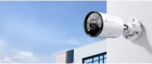 Alt view image 2 of 8 - TP-Link InSight InSight S385 8 Megapixel Outdoor 4K Network Camera - Color - Bullet - 98.43 ft Infrared/Color Night Vision - H.265+, H.265, H.264, H.264+, H.264H, H.265M - 3840 x 2160 - 4 mm Fixed Len