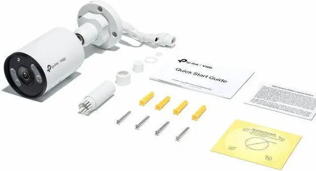 Alt view image 4 of 8 - TP-Link InSight InSight S385 8 Megapixel Outdoor 4K Network Camera - Color - Bullet - 98.43 ft Infrared/Color Night Vision - H.265+, H.265, H.264, H.264+, H.264H, H.265M - 3840 x 2160 - 4 mm Fixed Len