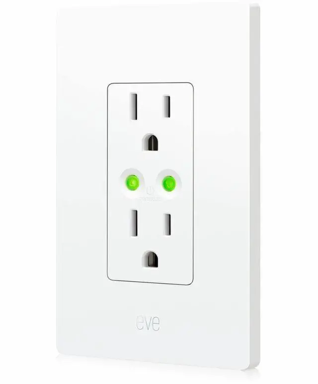 Alt view image 2 of 7 - Eve Energy Outlet - Smart Outlet & Power Meter (Matter)