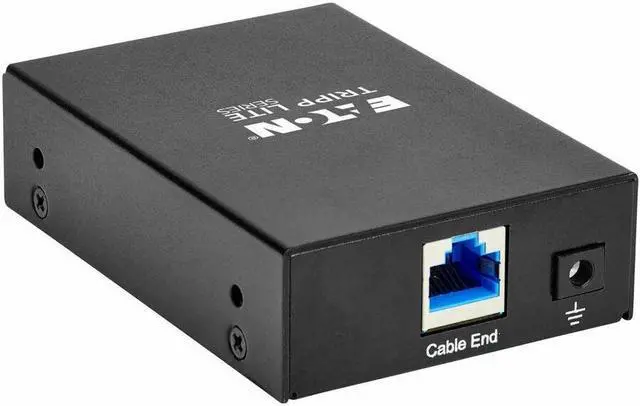 Alt view image 2 of 14 - Eaton Tripp Lite Series In-Line PoE Surge Protector - 1 Gbps, IEC Compliant, TAA - Black - RJ-45 - 1 x RJ-45 - 30 VA - PoE - TAA Compliant