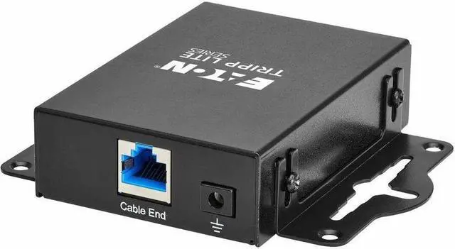 Alt view image 5 of 14 - Eaton Tripp Lite Series In-Line PoE Surge Protector - 1 Gbps, IEC Compliant, TAA - Black - RJ-45 - 1 x RJ-45 - 30 VA - PoE - TAA Compliant