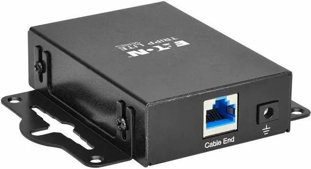 Alt view image 7 of 14 - Eaton Tripp Lite Series In-Line PoE Surge Protector - 1 Gbps, IEC Compliant, TAA - Black - RJ-45 - 1 x RJ-45 - 30 VA - PoE - TAA Compliant