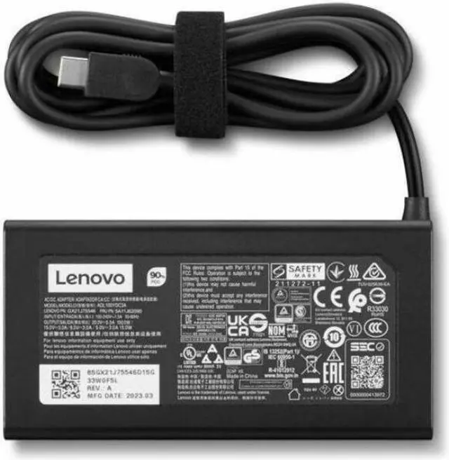 Alt view image 2 of 9 - Lenovo AC Adapter - 100 W
