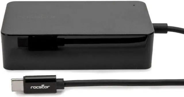 Alt view image 7 of 9 - Rocstor 65W Smart USB-C Laptop Power Adapter Charger - Compatible and perfect fit for Dell,HP®,Lenovo®,Microsoft® Surface® (23W,24W,36W,44W,65W) Power Supply
