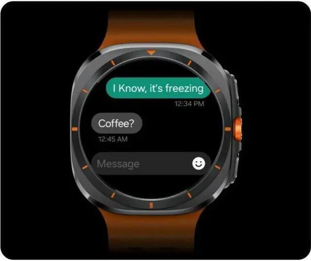 Alt view image 5 of 14 - Samsung Galaxy Watch Ultra Smart Watch - 47 mm - Heart Rate Monitor - Sleep Monitor, Text Messaging, Phone - Sleep Quality, Steps Taken, Heart Rate1.60 GHz - 21.10 GB - 1.5" - Super AMOLED - Blue