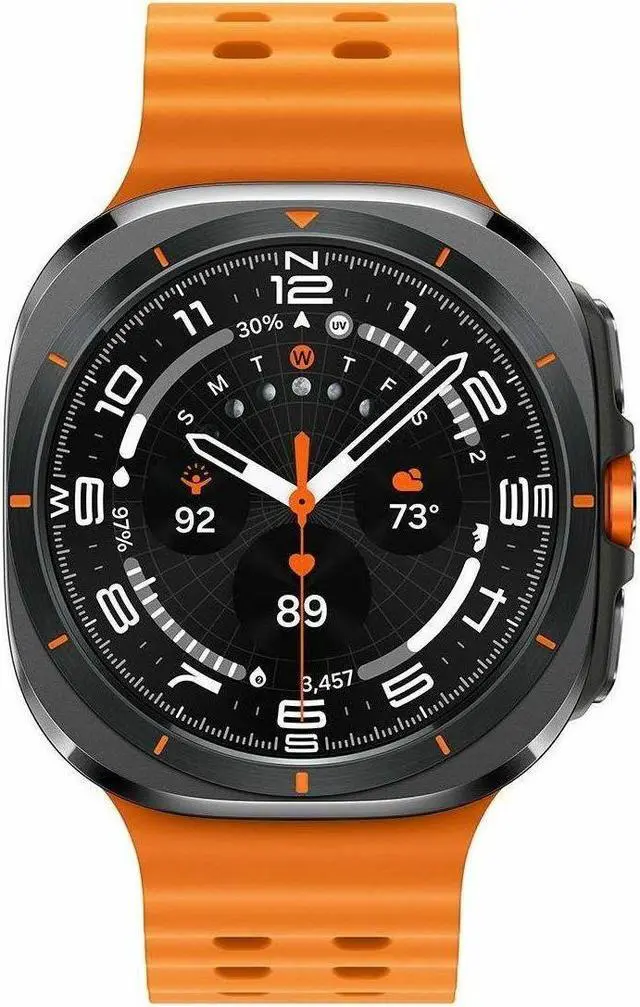 Alt view image 4 of 14 - Samsung Galaxy Watch Ultra Smart Watch - 47 mm - Heart Rate Monitor - Sleep Monitor, Text Messaging, Phone - Sleep Quality, Steps Taken, Heart Rate1.60 GHz - 21.10 GB - 1.5" - Super AMOLED - Blue