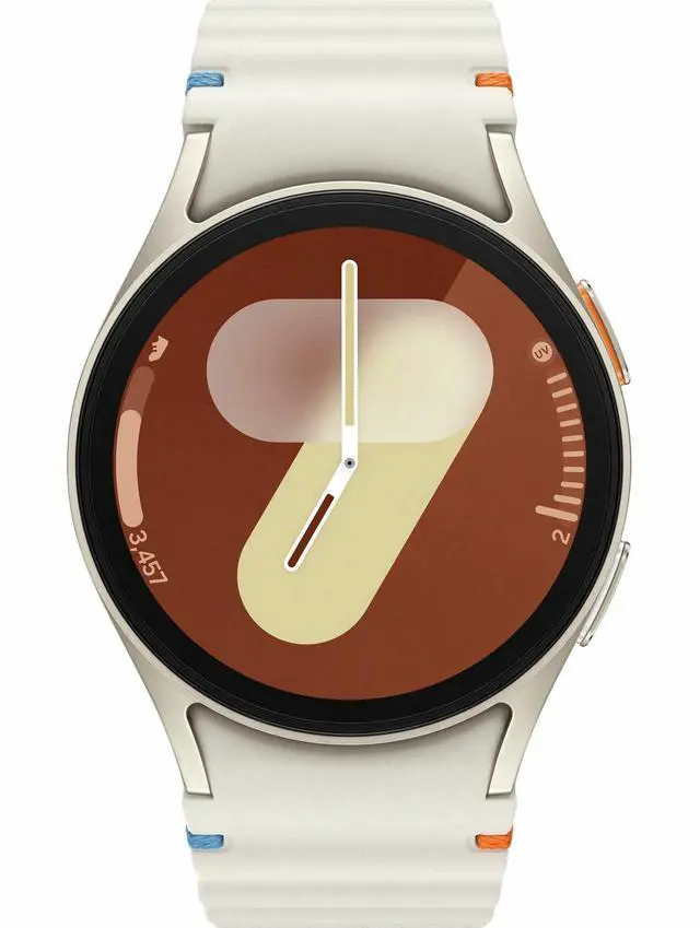 Alt view image 3 of 5 - Samsung Galaxy Watch7 Bluetooth / Wifi, 40 mm, Small / Medium Sport Band, Cream | SM-L300NZEAXAA