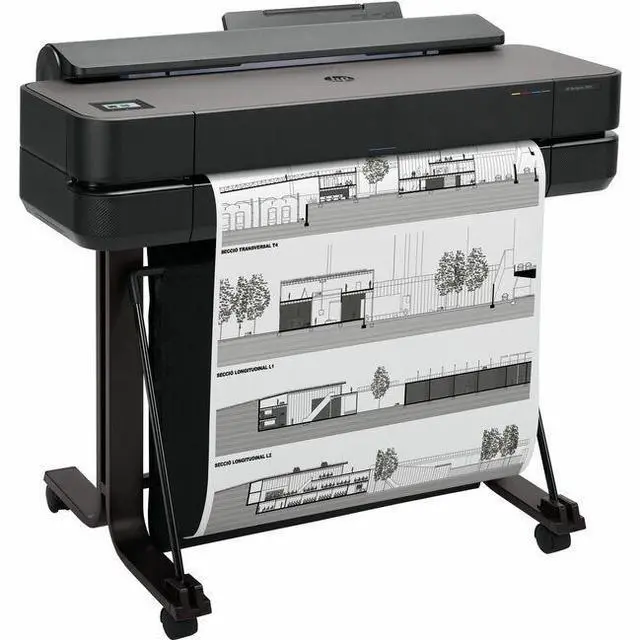 Main image of HP Designjet T650 A0 Inkjet Large Format Printer - Includes Printer - 24" Print Width - Color - 25 Second Color Speed - 2400 x 1200 dpi - 1 GB - USB - Ethernet - Wireless LAN - Wi-Fi Direct - Pri