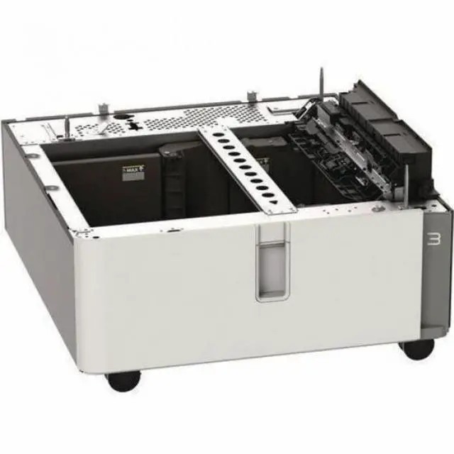 Alt view image 4 of 5 - Lexmark 2000-Sheet Tandem Tray - Letter - 2000 Sheet - Card Stock, Plain Paper, Recycled Paper, Bond Paper - Letter