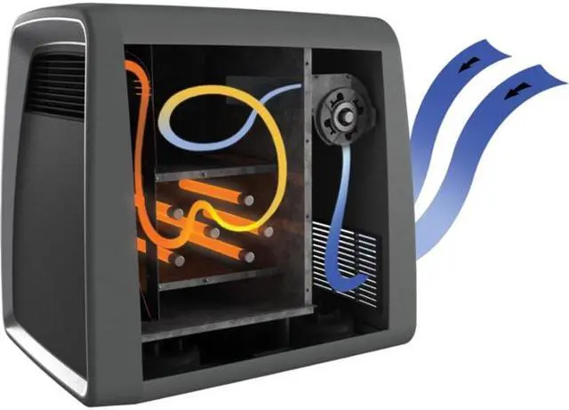 Alt view image 12 of 14 - Lasko QB16103 Portable Electric 1500W Infrared Quartz Space Heater with Remote