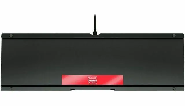 Alt view image 4 of 9 - CHERRY MX 3.1 Wired Gaming Keyboard - Black aluminum housing, MX2A BROWN RGB Switch, Abrasion resistant keys, Detachable braided cable
