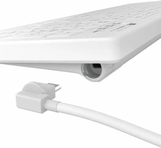 Alt view image 2 of 8 - CHERRY AK-PMH3 Medical Mouse - TouchScroll Sensor, Wired,White