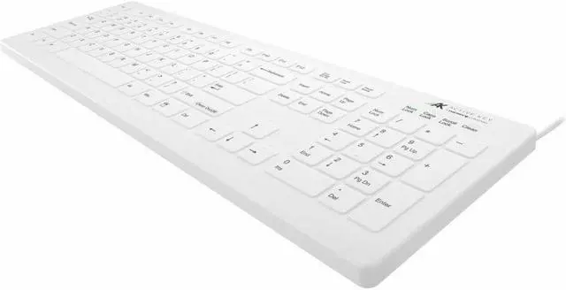 Alt view image 4 of 8 - CHERRY AK-PMH3 Medical Mouse - TouchScroll Sensor, Wired,White