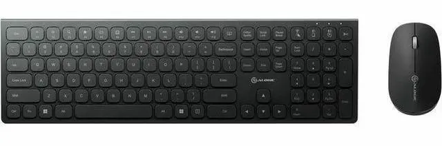 Alt view image 6 of 8 - Alogic Echelon USB-C Rechargeable Wireless Mouse and Keyboard for Windows - USB Type A Wireless Bluetooth/RF 5.0 2.40 GHz Keyboard - USB Type A Wireless Bluetooth/RF Mouse - Cut, Copy, Paste, Email, C