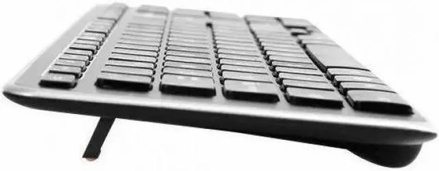 Alt view image 4 of 6 - Contour Balance Keyboard - Wireless Connectivity - Windows, Mac OS X - PC, Mac - Plastic - AAA Battery Size Supported - Black