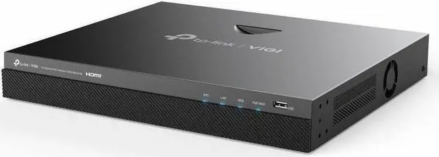 Alt view image 3 of 6 - TP-Link 16 Channel 4K POE+ Nvr with 4TB VIGI NVR2016H-16MP-4TB