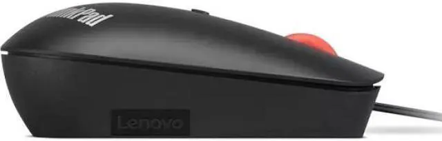 Alt view image 10 of 18 - lenovo ThinkPad USB-C Wired Compact Mouse 4Y51D20850 Black 4 Buttons 1 x Wheel USB Type-C Wired Optical Mouse