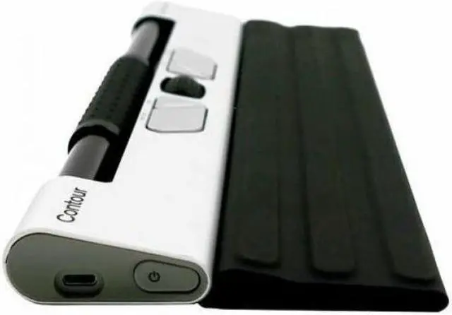 Alt view image 4 of 7 - Contour RollerMouse Go - Wireless - Rechargeable - 4000 dpi - RollerBar - 5 Button(s) - 5 Programmable Button(s) - Symmetrical - 3 Month Battery Run Time