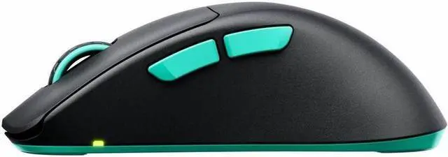 Alt view image 4 of 8 - CHERRY XTRFY M64 Wireless Gaming Mouse - Pixart 3395 - Cable/Wireless - Radio Frequency - 2.40 GHz - Rechargeable - Black - USB - Symmetrical - 1 - 3.1 Day Battery Run Time