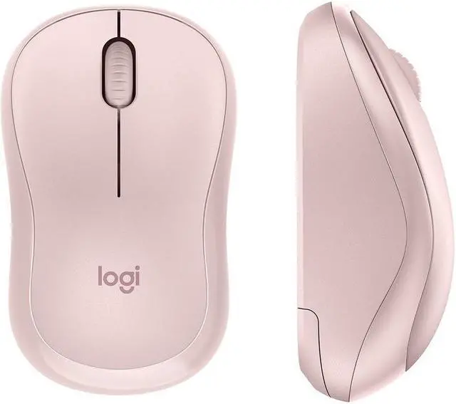 Alt view image 8 of 13 - Logitech M220 SILENT Wireless Mouse 2.4 GHz with USB Receiver 1000 DPI Optical Tracking 18-Month Battery Ambidextrous Compatible with PC, Mac Laptop Off-white