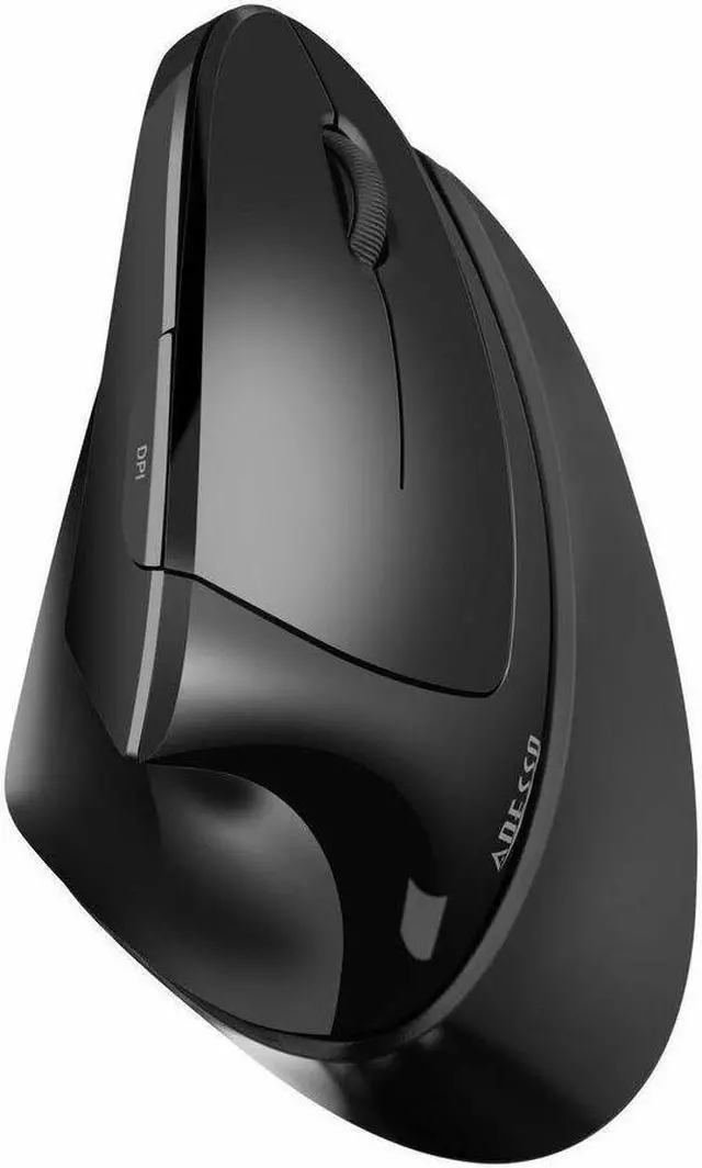 Alt view image 7 of 9 - Adesso iMouse V30 2.4GHz Wireless Adjustable Vertical Ergonomic Mouse iMouseV30