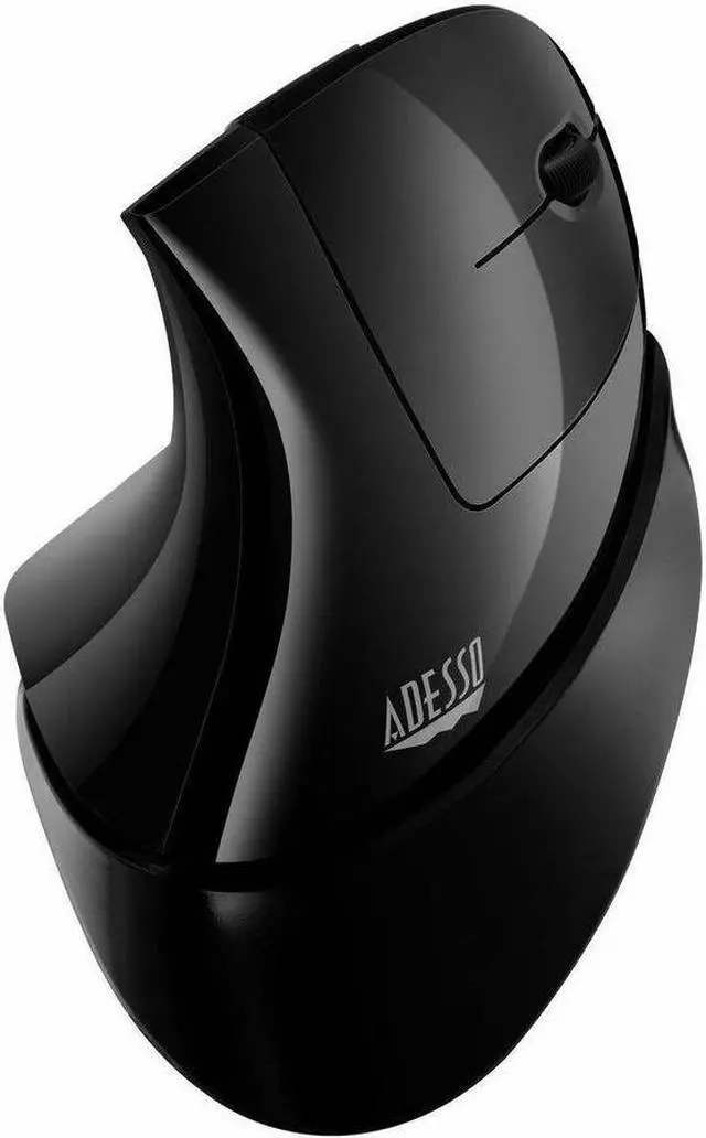 Alt view image 8 of 9 - Adesso iMouse V30 2.4GHz Wireless Adjustable Vertical Ergonomic Mouse iMouseV30