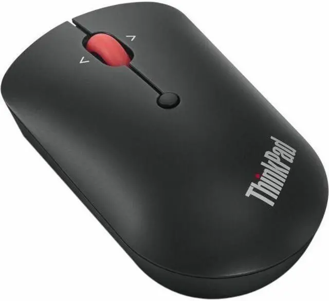 Alt view image 13 of 20 - lenovo ThinkPad USB-C Wireless Compact Mouse 4Y51D20848 Black Tilt Wheel USB Type-C RF Wireless Optical Mouse