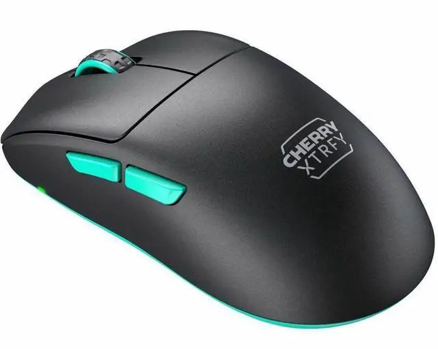 Alt view image 7 of 9 - CHERRY XTRFY M68 Wireless Gaming Mouse - Pixart 3395 - Cable/Wireless - Radio Frequency - 2.40 GHz - Rechargeable - Black - USB - Symmetrical - 1 - 3.1 Day Battery Run Time